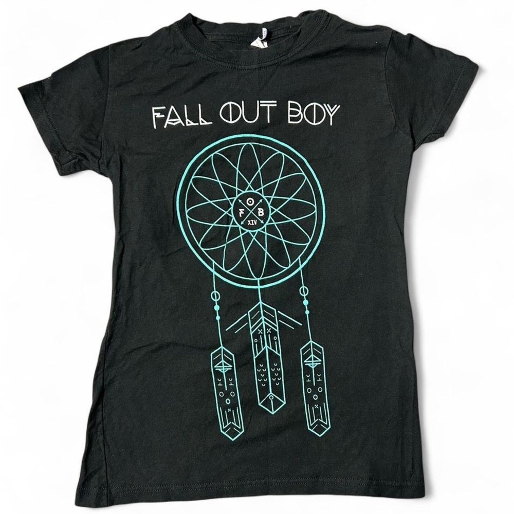 Black Fall Out Boy Dreamcatcher T-Shirt #FallOutBoy women’s small
